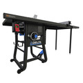Table Saws | Delta 36-5152T2 15 Amp 52 in. Contractor Table Saw with Cast Extensions image number 2