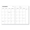 Calendars & Planners | Universal 71001 11 in. x 8 in. 14-Month (Dec 2025-Jan 2027) Monthly Planner - Black Cover image number 6