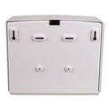 Paper & Dispensers | Scott 09214 Scottfold 10.75 in. x 4.75 in. x 9 in. Folded Towel Dispenser - White (1/Carton) image number 2