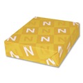 Office Jansan | Neenah Paper 06511 8.5 in. x 11 in. 24 lbs. Bond Weight CLASSIC Laid Stationery - Avon White (500/Ream) image number 2