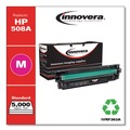  | Factory Reconditioned Innovera IVR508AM Remanufactured 5000 Page Yield Replacement Toner Cartridge for HP 508A - Magenta image number 1