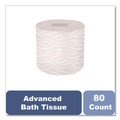 Toilet Paper | Tork 2461200 2-Ply Septic Safe Advanced Bath Tissue - White (80/Carton) image number 2
