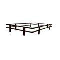Tool Carts | Detail K2 MFT4X8RK 4 ft. x 8 ft. UV Black Powder Coated Open Rail Kit for MFT4X8 Folding Trailer image number 2