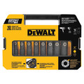 Socket Sets | Dewalt DW22812 10 Pc 1/2 in. SAE Drive Impact Ready Socket Set image number 0