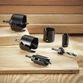  | Bosch HCD007 (7-Piece) Daredevil Wood Hole Saw Set image number 6