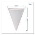 Labor Day Sale! Save $30 off $199! | SOLO 4BR-2050 ProPlanet Seal 4 oz. Cone Cold Water Paper Cups image number 4