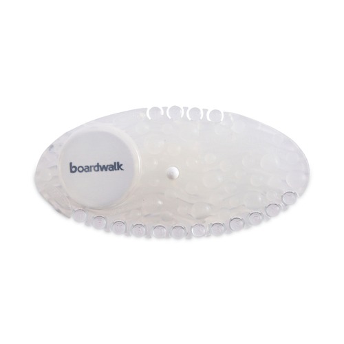 Odor Control | Boardwalk BWKCURVEMANCT Solid Curve Air Freshener - Mango Fragrance, Clear (10/Box, 6 Boxes/Carton) image number 0