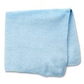 Office Jansan | Rubbermaid Commercial 1820579 12 in. x 12 in. Microfiber Cleaning Cloths - Blue (24/Pack) image number 1
