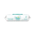 Bulk Savings Pricing 2 | Pampers 80741436 6.8 in. x 7 in. 1-Ply Sensitive Baby Wipes - Unscented White (56/Pack) image number 1