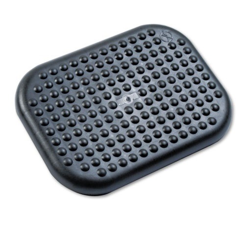 Office Jansan | Rubbermaid Commercial FG4653 18.13 in. x 14.25 in. x 4.13 in. to 6.63 in. Height Adjusting Tilting Footrest - Charcoal image number 0