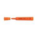 Customer Appreciation Sale - Save up to $60 off | Universal UNV08863 Fluorescent Ink, Chisel Tip Desk Highlighters - Orange (1 Dozen) image number 2