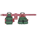 Tool Belts | CLC 54531 17 Pocket - Top of the Line Pro Framer’s Ballistic Nylon Combo Tool Belt System - Large image number 0