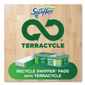 Cleaning Cloths | Swiffer 80374006 8 x 10 Wet Refill Cloths - Fresh Scent/White (6/Carton) image number 6