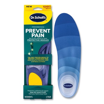 Dr. Scholl's Prevent Pain Protective Insoles for Women - Women's Size 6 to 10, Purple (1-Pair)