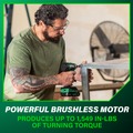  | Metabo HPT KC18DEXQBM 18V MultiVolt Lithium-Ion Brushless Cordless Drill Driver and Impact Driver Combo Kit (2 Ah) image number 5