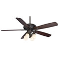 Ceiling Fans | Casablanca 59537 60 in. Transitional Holliston Gallery Bullion Black Reclaimed Antique Indoor Ceiling Fan image number 0
