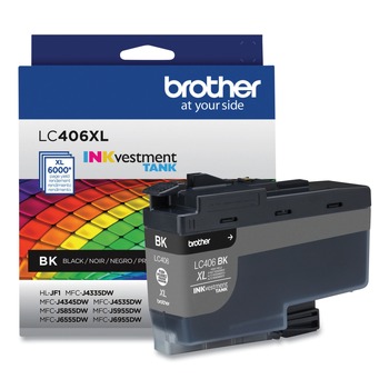 Brother INKvestment 6000 Page-Yield High-Yield Ink - Black