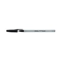  | Universal UNV27420 Fine 0.7 mm Stick Ballpoint Pen - Black Ink, Gray/Black Barrel (1 Dozen) image number 3