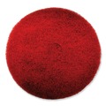 Labor Day Sale! Save $30 off $199! | SC Johnson 319310 EZ CARE 16 in. Heavy-Duty Scrub Pad - Red/Gray (5/Carton) image number 0