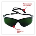 Eye Protection | Ansell 25671 V30 Nemesis Nylon/Polycarb Safety Eyewear - Black Frame/IRUV 5 Lens image number 2