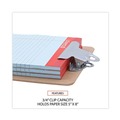 Office & Office Supplies | Universal UNV05610 0.75 in. Clip Capacity Hardboard Clipboard, Holds 5 x 8 Sheets - Brown image number 3