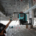 Laser Levels | Makita SK700D 12V max CXT Lithium-Ion Self-Leveling 360 Degrees Cordless 3-Plane Red Laser (Tool Only) image number 12