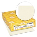 Office Jansan | Neenah Paper 06531 8.5 in. x 11 in. 24 lbs. Bond Weight CLASSIC Laid Stationery - Classic Natural White (500/Ream) image number 1