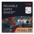 Cleaning & Janitorial Supplies | WypAll 41600 X70 12-1/2 in. x 12-2/5 in. Cloths - White, Jumbo (870 Towels/Roll) image number 7