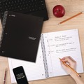 Notebooks & Pads | Five Star 930010 10.5 in. x 8.63 in. Sheets Wide/Legal Rule 1-Subject Wirebound Notebook - Black Cover image number 7
