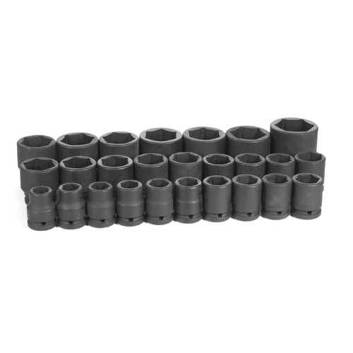 Sockets | Grey Pneumatic 8026M 26-Piece 3/4 in. Drive 6-Point Metric Impact Socket Set image number 0