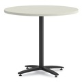 Office Furniture & Lighting | HON HBTTRND42.N.B9.LOFT 42 in. Diameter Between Round Table Top - Silver Mesh image number 1
