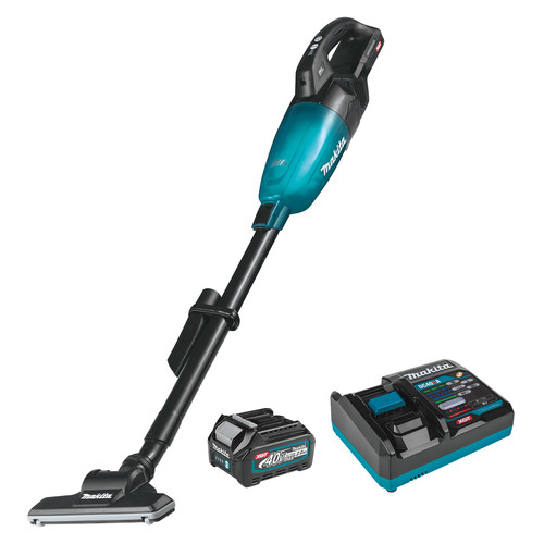 Handheld Vacuums | Makita GLC01R1 40V max XGT Brushless Lithium-Ion Cordless 4-Speed HEPA Filter Compact Vacuum Kit (2.0 Ah) image number 0