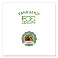 Food Trays, Containers, and Lids | Eco-Products EP-SCS9TNFA 47 oz 9 x 9 x 1.5 Vanguard Worldview Renewable and Compostable Sugarcane Take-Out Containers - White (200/Carton) image number 1
