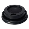 Bulk Savings Pricing 2 | Boardwalk BWKHOTBL4 Plastic Hot Cup Lids Fits 4 oz. Cup - Black (1000/Carton) image number 2