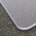 Office Jansan | Floortex ECM121525ER Cleartex MegaMat 46 in. x 60 in. Heavy-Duty Polycarbonate Mat for Hard Floor/All Carpet - Clear image number 5