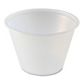 Food Trays, Containers, and Lids | Fabri-Kal 000000000009505196 2.5 oz. Plastic Portion Cups - Translucent (10/Carton) image number 0