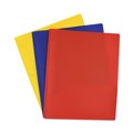 Office & Office Supplies | Smead 87746 11 x 8.5 Poly Two-Pocket Folder with Fasteners - Assorted (6/Pack) image number 3