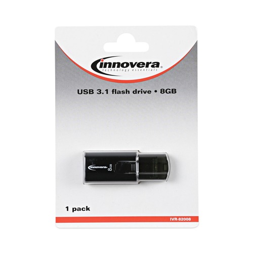 Office Electronics & Batteries | Innovera 82008 8 GB USB 3.0 Flash Drive image number 0