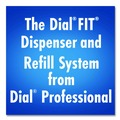 Soap Dispensers | Dial Professional 17000 16642 Fit X2 5.25 in. x 4 in. x 10.5 in. 1 L Touch-Free Dispenser - Slate (3/Carton) image number 2
