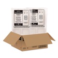 Food Trays, Containers, and Lids | Dart 90FBRHT3 9.14 in. x 9 in. x 2.98 in. 3 Compartments ProPlanet Seal Compostable Molded Fiber Hinged Trays - Natural (200/Carton) image number 3