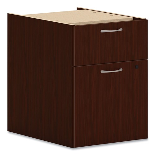 Office Filing Cabinets & Shelves | HON HLPLPHBF.LTM1 15 in. x 20 in. x 20 in. 2-Drawers Left or Right Mod Hanging Pedestal - Traditional Mahogany image number 0