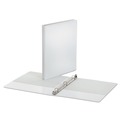 $99 and Under Sale! | Office Impressions OFF-82232 11 in. x 8.5 in. 0.5 in. Capacity 3 Rings Economy Round Ring View Binder - White image number 1
