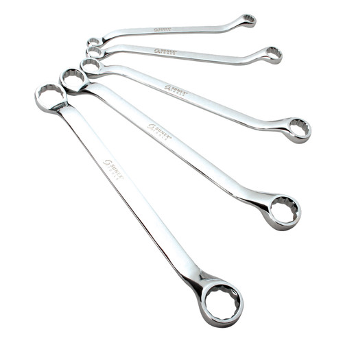 Box Wrenches | Sunex 9950M 5-Piece Metric Double Box Wrench Set image number 0