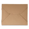 Food Trays, Containers, and Lids | SCT SCH 0734 ChampPak 7.75 in. x 5.5 in. x 3.5 in. #4 Carryout Boxes - Kraft (160/Carton) image number 2