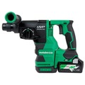 Metabo HPT Clearance | Metabo HPT DH3628DAM 36V MultiVolt Brushless SDS-Plus Lithium-Ion 1-1/8 in. Cordless Rotary Hammer Kit with UVP (4 Ah/8 Ah) image number 2