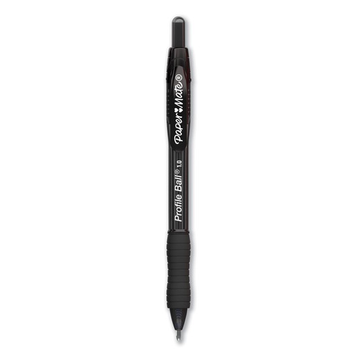  | Paper Mate 2095459 Profile Medium 1 mm Retractable Ballpoint Pen - Black (36/Pack) image number 0