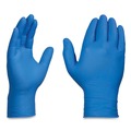 Disposable Gloves | Ammex X348100 3 mil Industrial Powder-Free Nitrile Gloves - X-Large, Blue (1000/Carton) image number 5