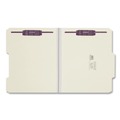 Office Jansan | Smead 14980 Recycled Pressboard Folders with 2/5-Cut Tab - Letter, Gray-Green (25/Box) image number 1