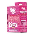 Sponges & Scrubbers | Rust-Oleum RST823773CT Sqeezy 4 in. x 5.3 in. Dual Scrubber/Sponge - Pink (12/Carton) image number 5