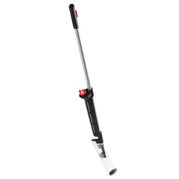 PRODUCTS | Rubbermaid Commercial HYGEN 1863884 Pulse 17 in. x 52 in. Microfiber Spray Mop System - Black